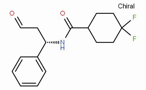 4,4-二氟-N-((1S)-3-氧代-1-苯基丙基)环己烷甲酰胺_376348-78-6
