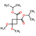 3,3-二甲氧基环丙烷-1,1-二甲酸异丙酯_115118-68-8