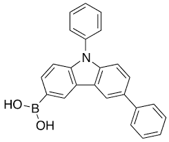 6,9-二苯基-9H-咔唑-3-基-3-硼酸_1133058-06-6